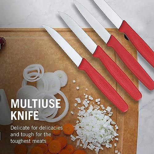 Swiss Classic Knife Set Red, 6-Piece O54944