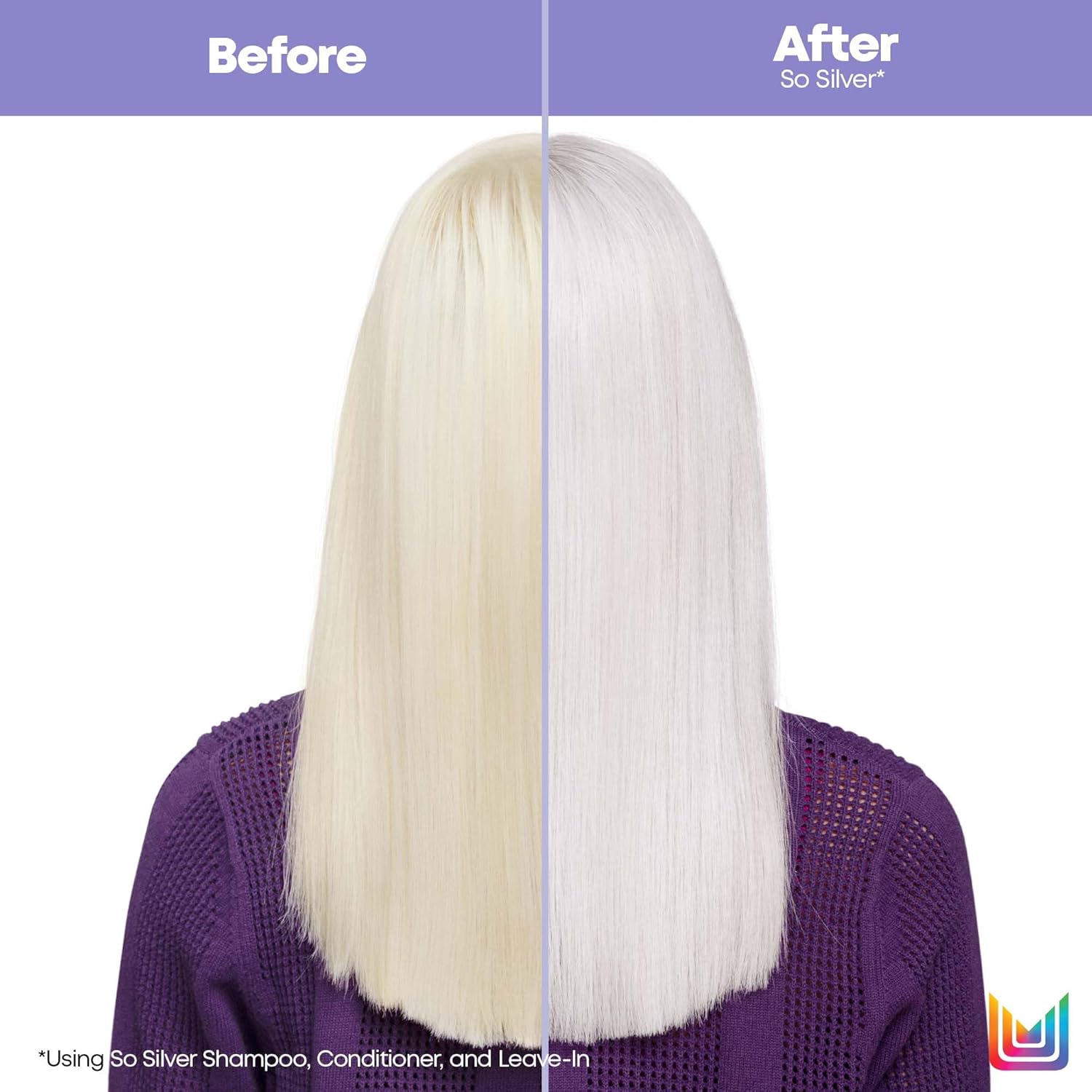 So Silver All-In-One Leave-In Toning Spray for Color Treated Hair, 6.8 Fl. Oz E839591