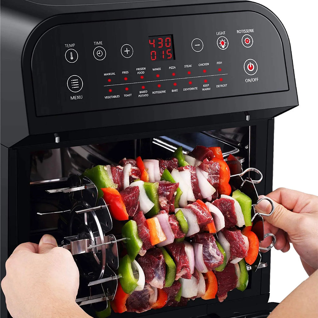 12.7-Quart Electric 15-in-1 Programmable Air Fryer Oven Combo T555045