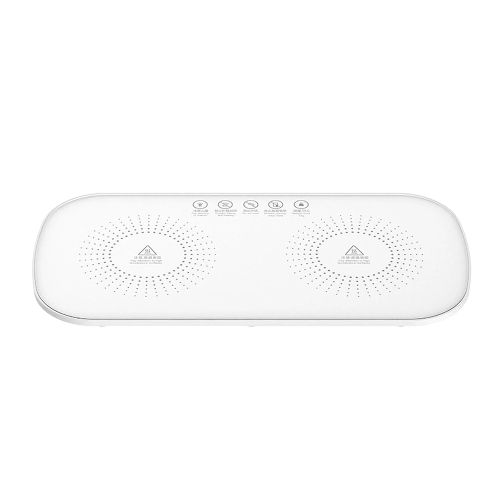 TISHITA Electric Warming Tray Multifunctional 10S Quick Heat 50W Valentines Day Gifts Hot Plate Food Warmer for Kitchens House Parties