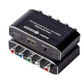 Component to HDMI, Component to HDMI Converter, YPbPr to HDMI Converter Supports Video Audio HDMI V1.4 for DVD PSP Xbox 360 PS2 Nintendo to HDTV Monitor and Projector (Black)