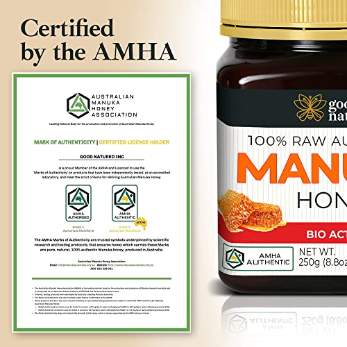 Raw Manuka Honey MGO 850+ UMF 20+ Medical Grade 250g T560627