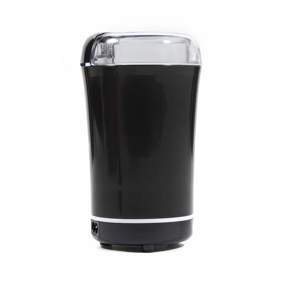 Electric Coffee Bean Grinder, Mini Portable Herb Grinder for Spices, Black O696643