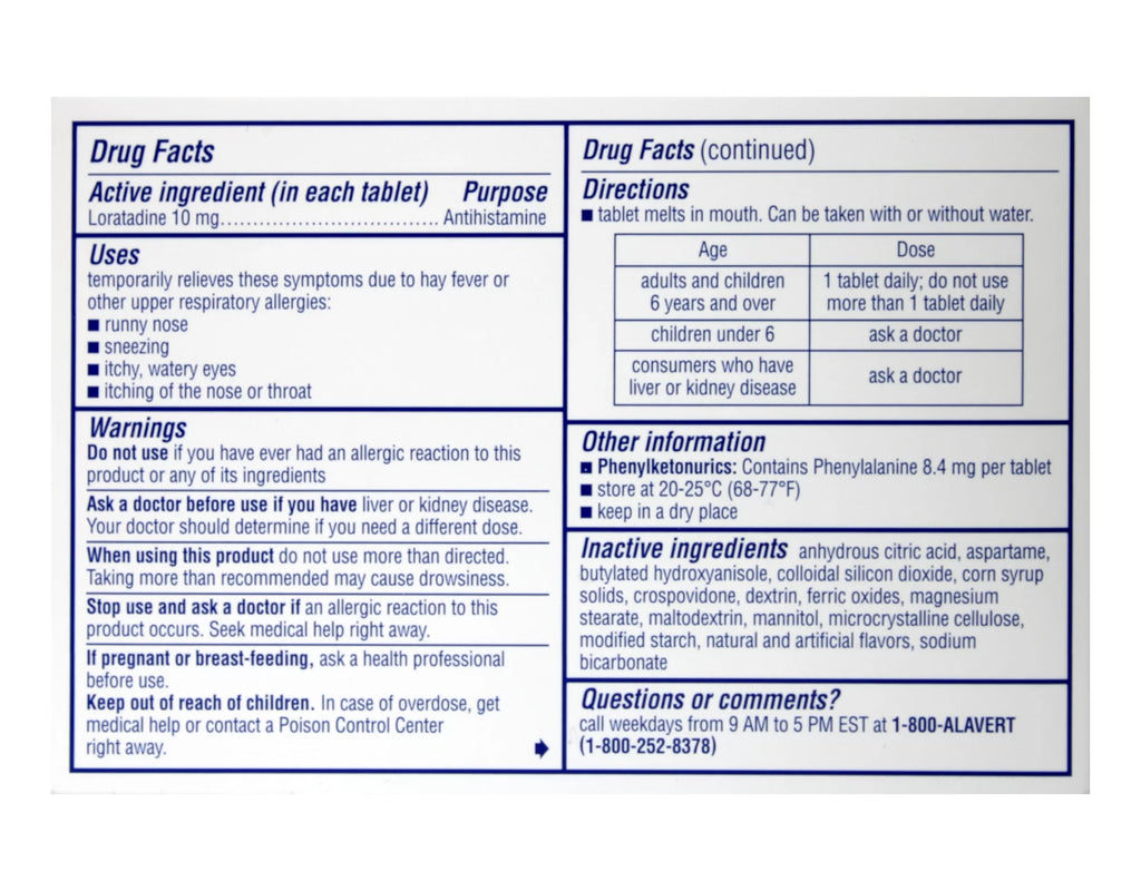 24 Hour Orally Disintegrating Tablets Citrus Burst, 60 Count A369474