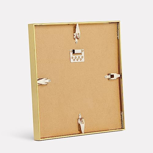 30x40 Picture Frame - Walnut Wood Grain Finish - Slim Modern Design N506