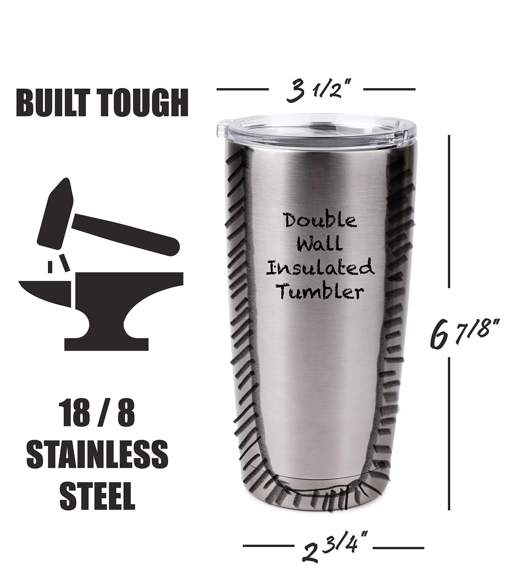 Stainless Steel Vacuum Insulated Tumbler with Spill Proof Lid D941