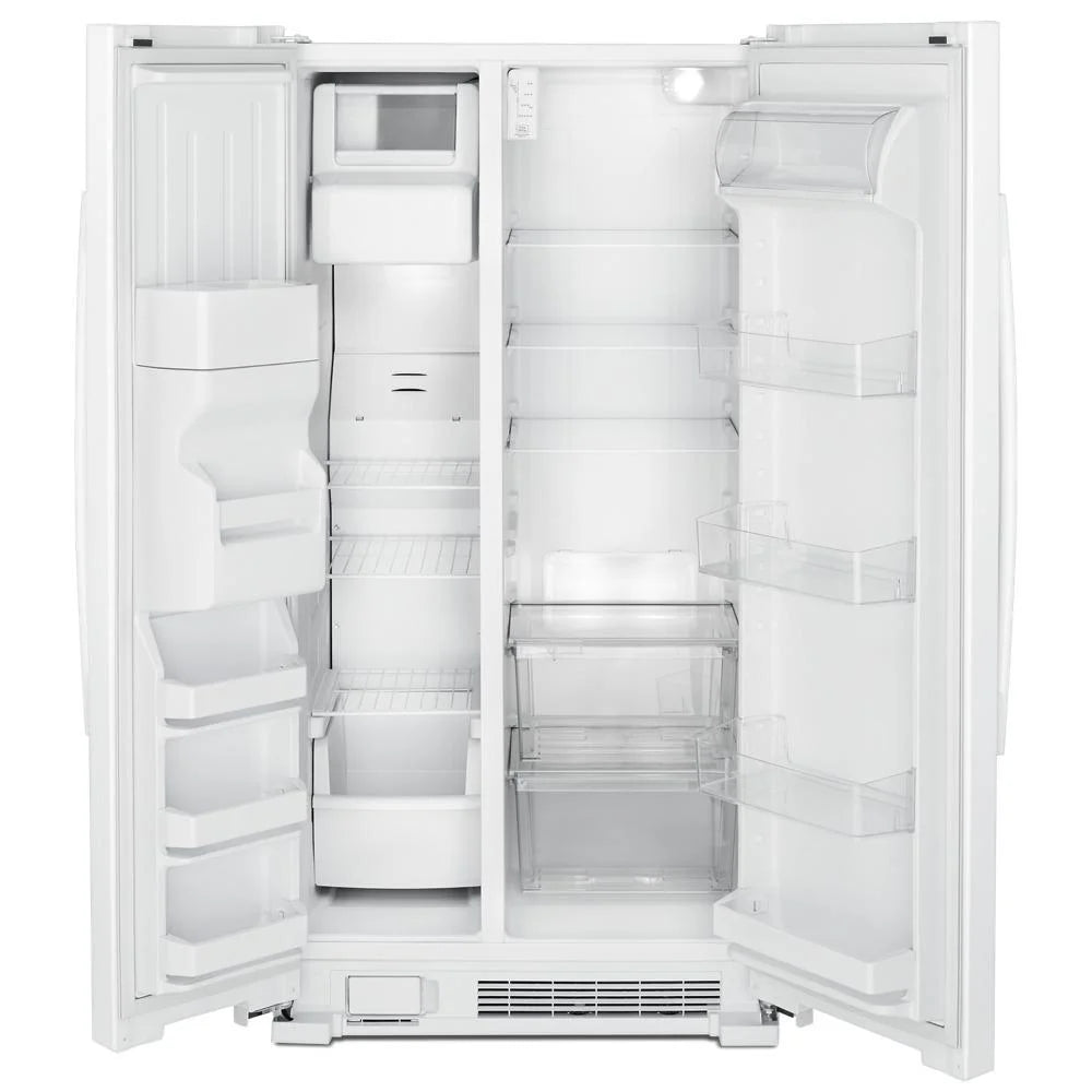 Side by Side Freestanding Refrigerator Stainless Steel M568177