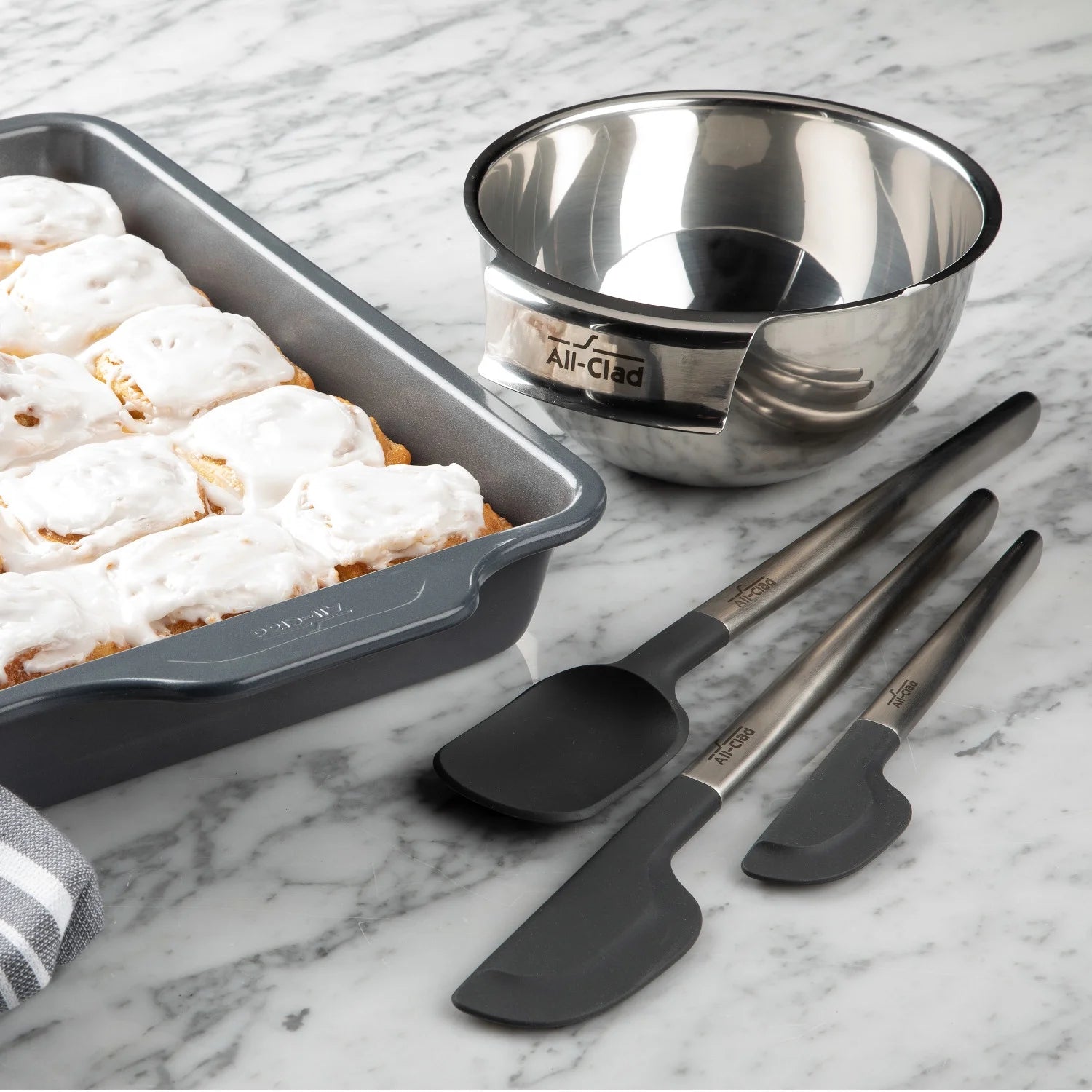 Stainless Steel 3-Piece Mixing Bowl Set M531