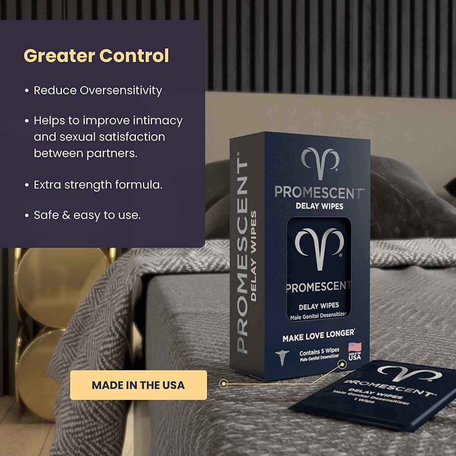 Delay Wipes 15ct J248