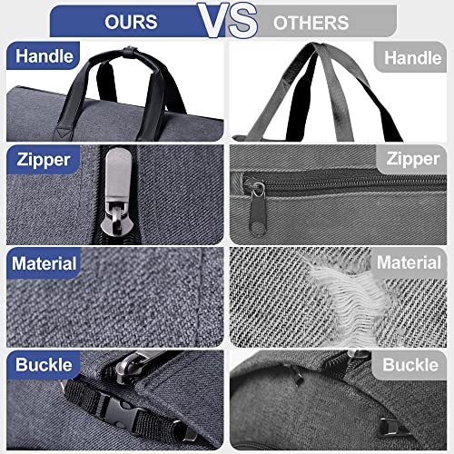 Convertible Garment Bag for Travel with Shoe Compartment T412721