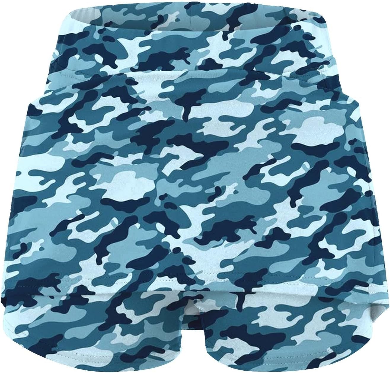 Women's Plus Size High Rise Yoga Skorts G2307