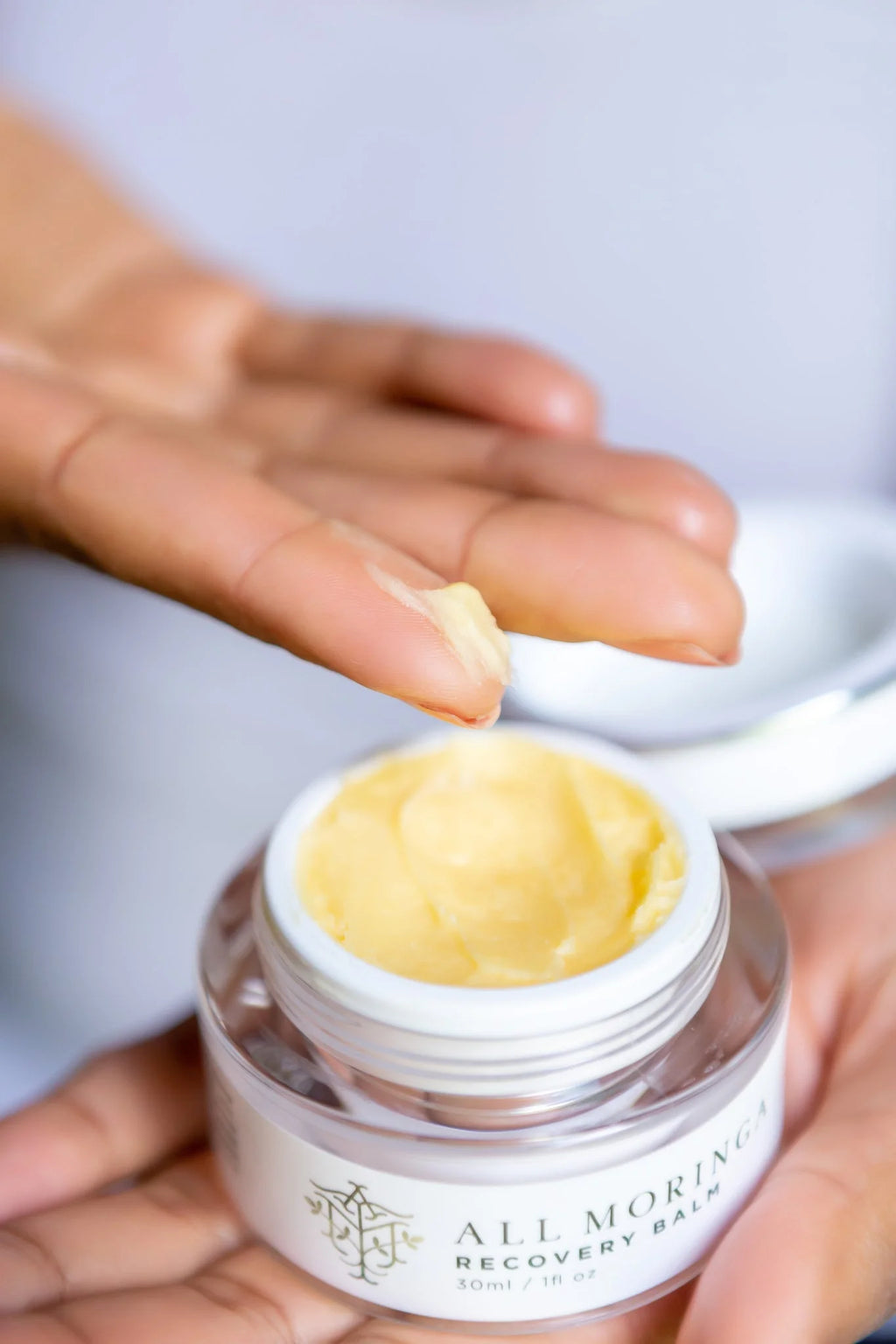 Moringa recovery body balm for inflammation and skin moisture I462207