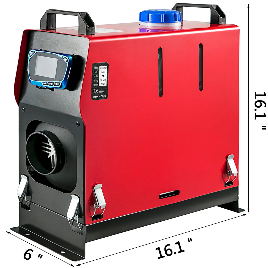 Diesel Air Heater 5KW All in One 12V Wireless Control Parking Heater C8469