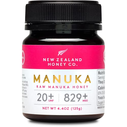 New Zealand Honey Co. Raw Manuka Honey UMF 20+ | MGO 829+, UMF Certified / 8.8oz