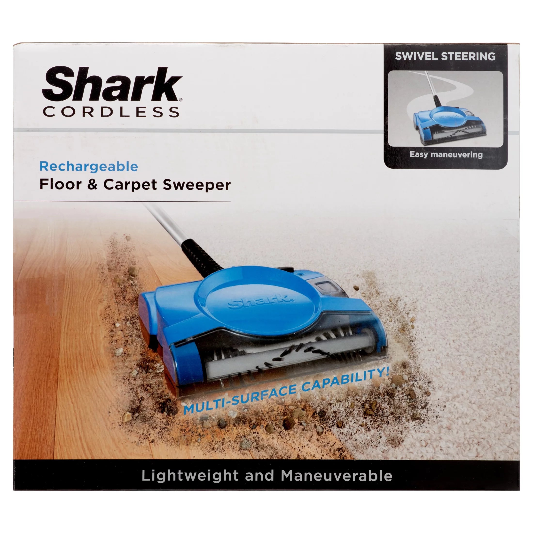 Cordless Rechargeable Floor and Carpet Sweeper A382263