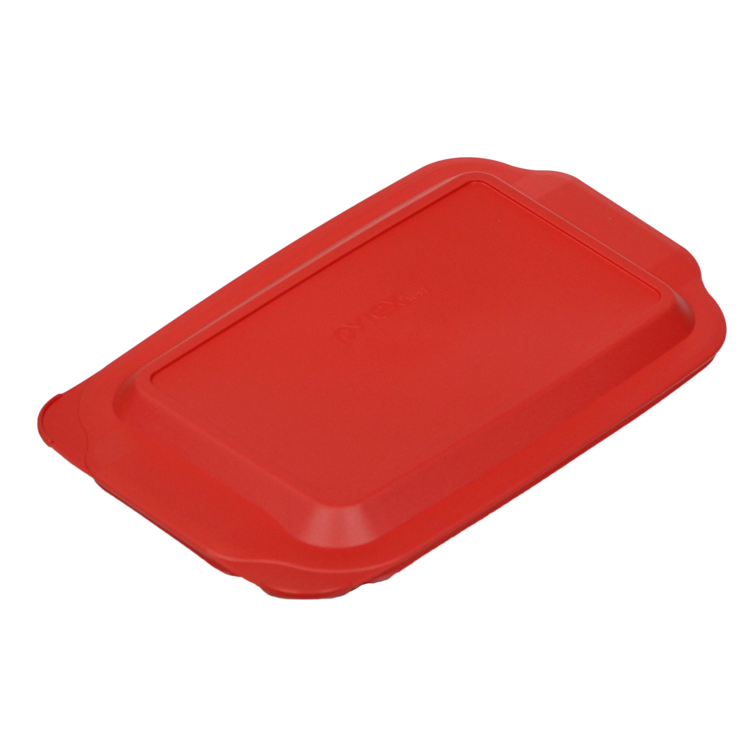 Red Plastic Rectangle Storage Replacement Lid Cover (4-Pack) W439