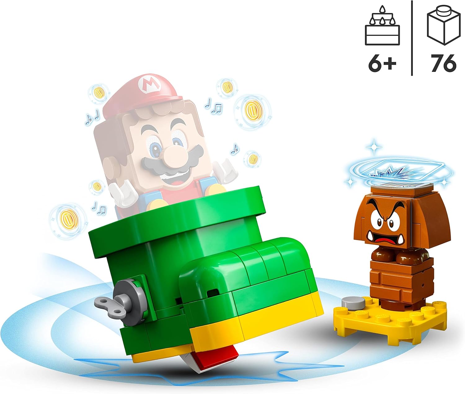 Super Mario Goomba's Shoe Expansion Set Building Kit B72876