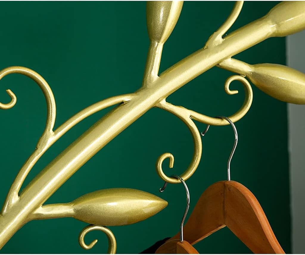 Floor-Standing Tree-Shaped Coat Rack with Metal Hanger A9010