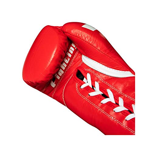 Pro Fight Gloves - Lace Up Boxing Glove for Competition, Sparring & Training H718