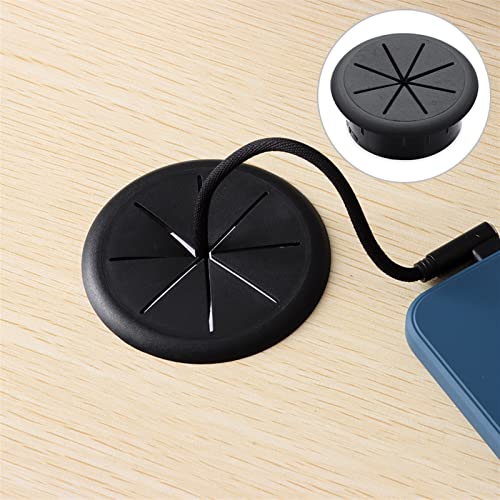 Desk Grommet Cable Hole Cover with Threading Box for Home Office W846208