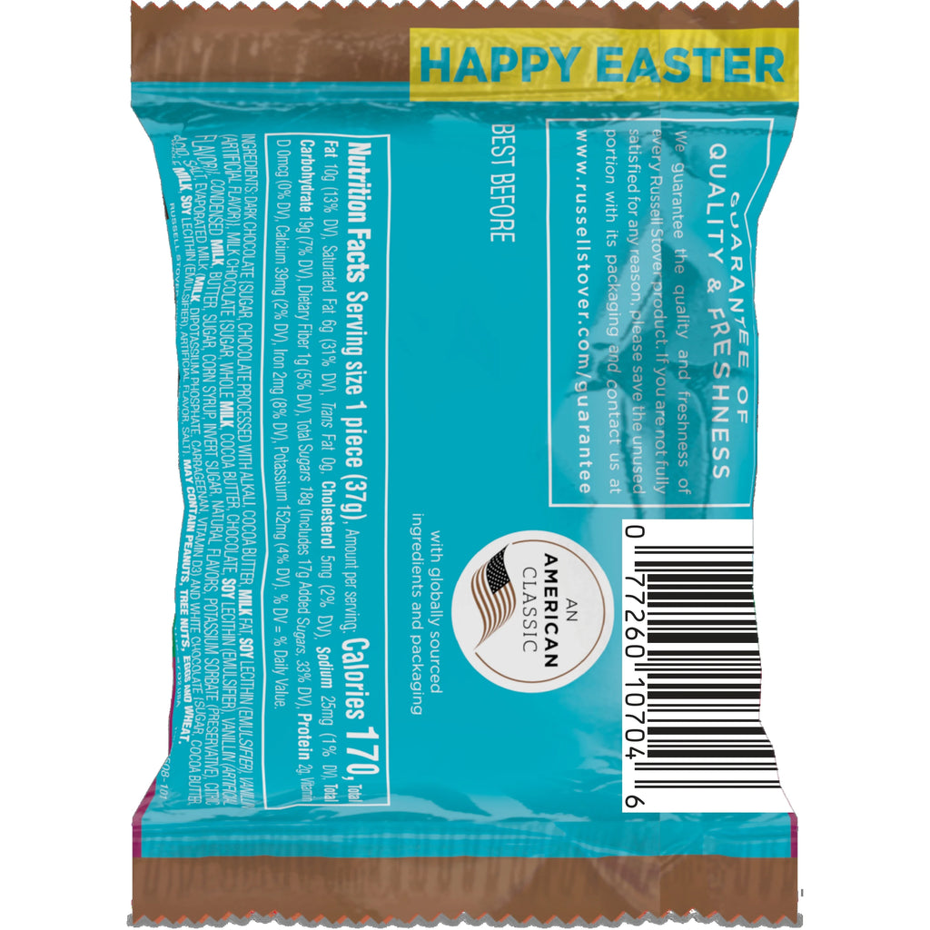 Easter Chocolate Truffle Milk Chocolate Egg, 1.3 oz. (Pack of 18) U658917