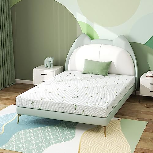 6 inch Full Mattress with Bamboo Cover, Medium Firm H249