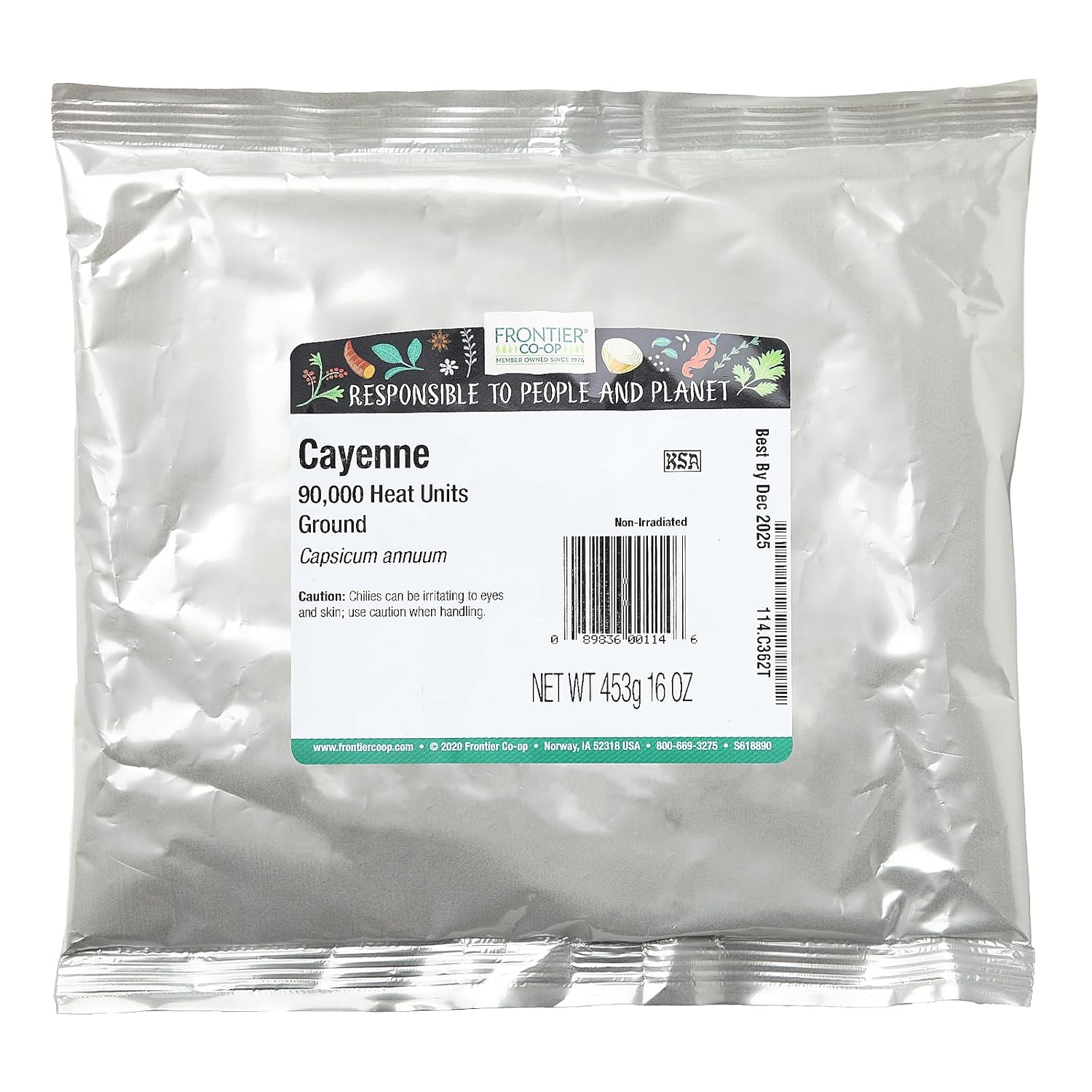 Cayenne Ground 90000 Heat Units, 16 oz L904528