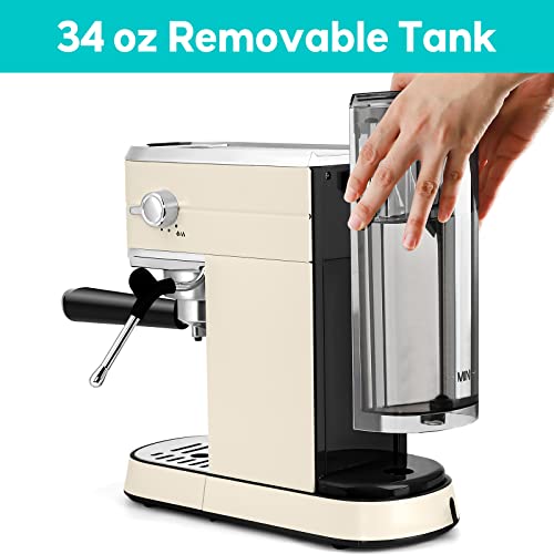 Espresso Machine 20 Bar with Milk Frother Steam Wand C494985