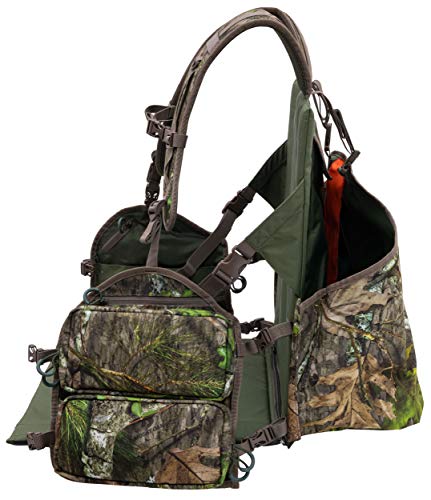 Turkey Hunting Vest with Removable Seat and Game Bag F35686
