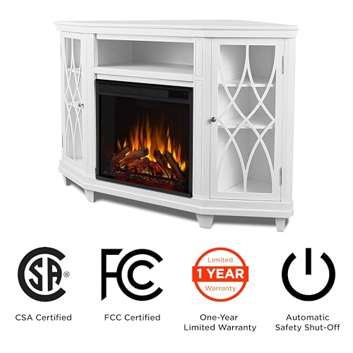 Corner Electric Fireplace TV Stand for TVs up to 55 inches E49519