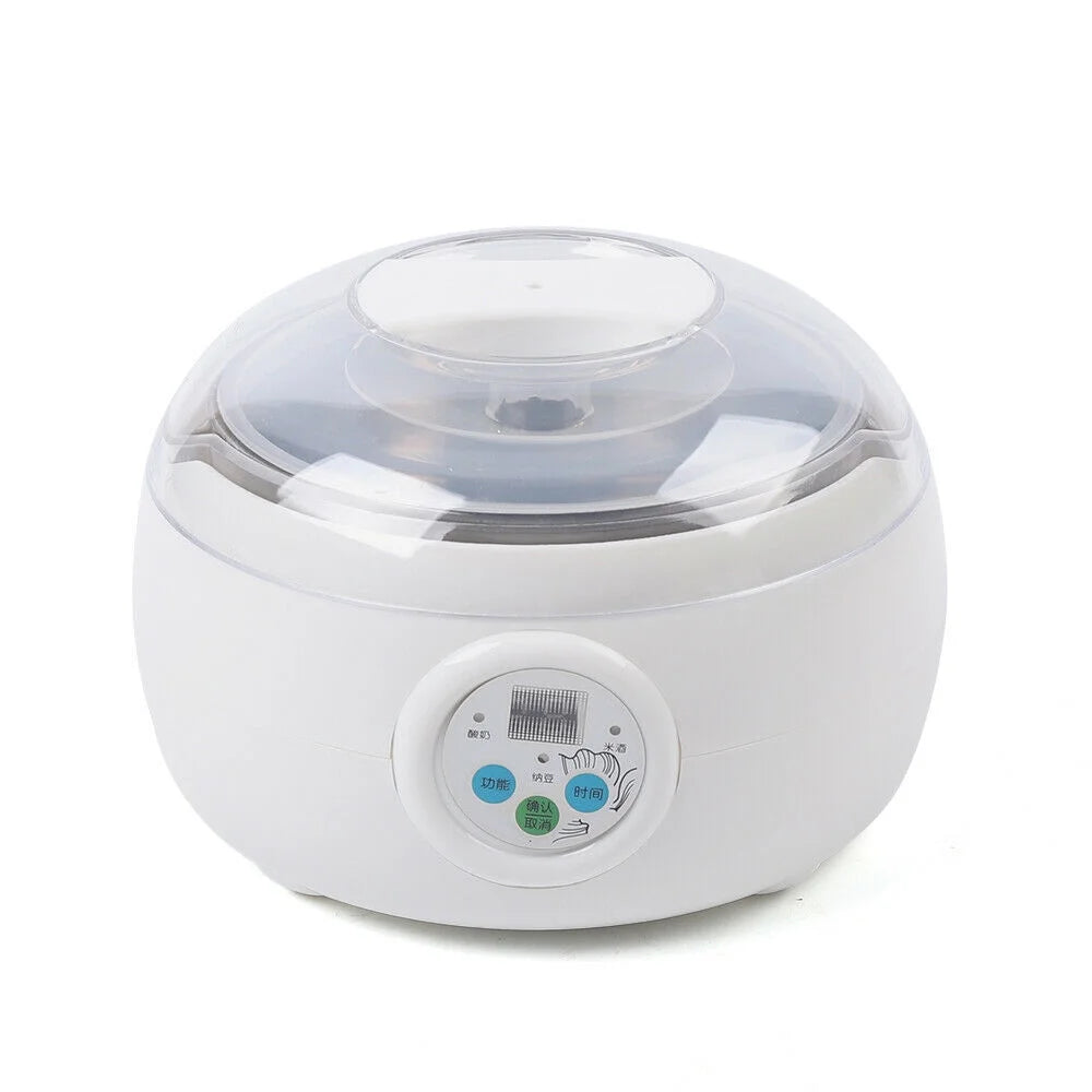 1.5L Yogurt Maker, Stainless Steel Automatic Digital Machine for Yogurt Natto B3267