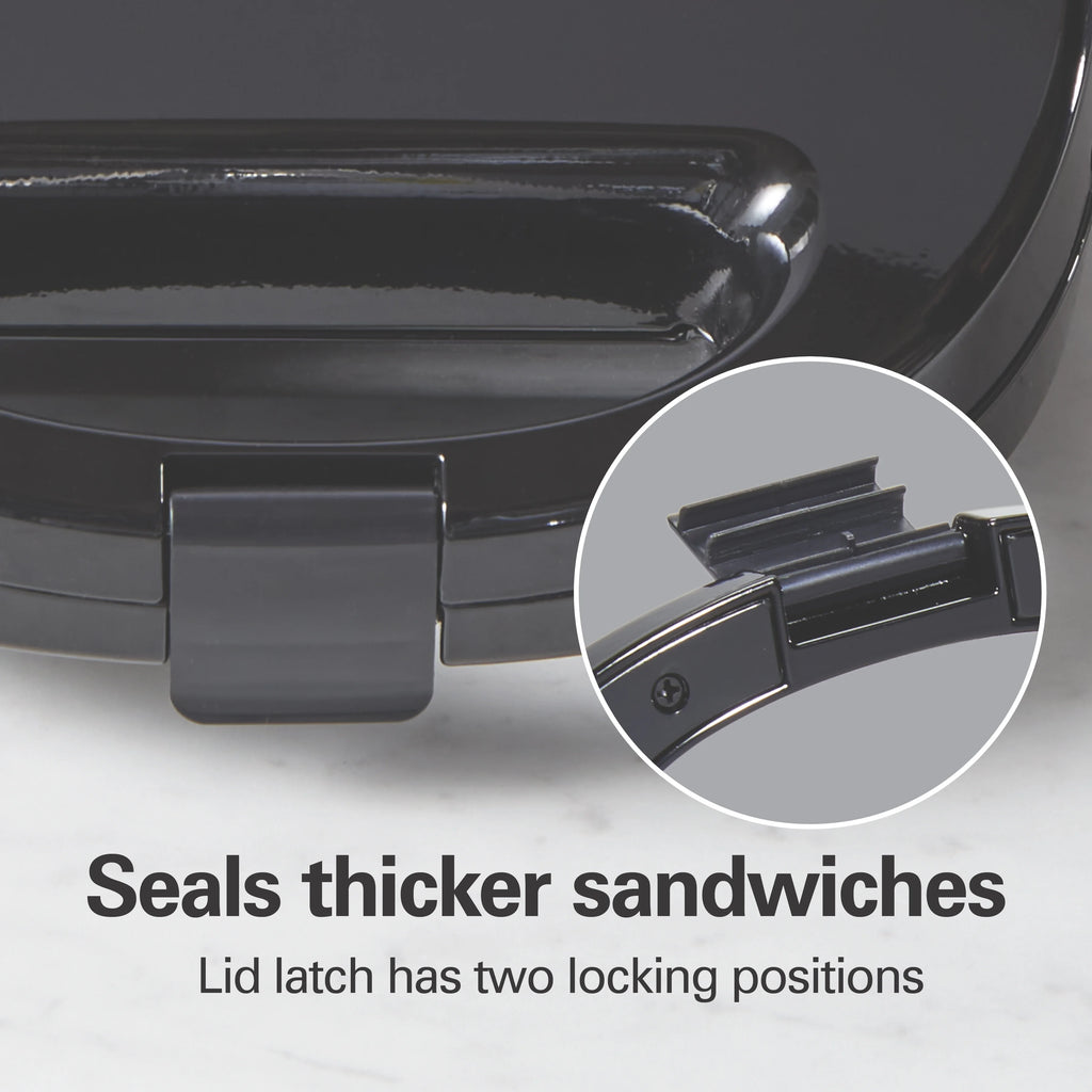 Nonstick Sandwich Maker, Compact and Easy to Store K81268