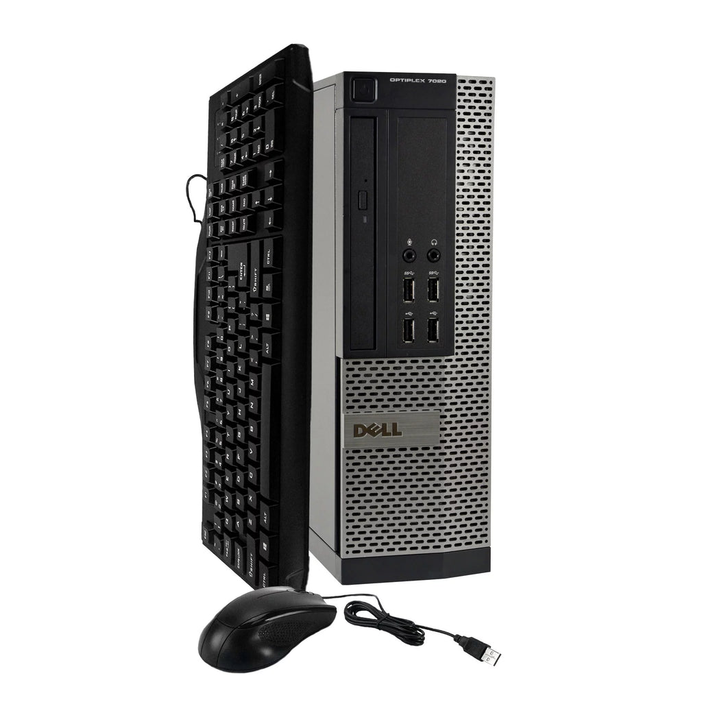 Desktop Computer PC, Intel Quad-Core i5, 16GB RAM, 19in Monitor, USB Keyboard and Mouse I256