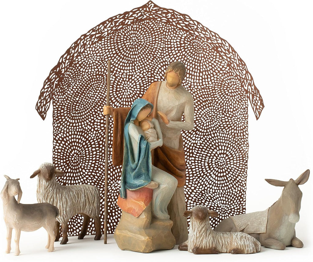 Willow Tree The Holy Family Complete Small-Scale 6-Piece Nativity Set
