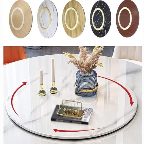 Large Wooden Round Turntable Serving Tray for Table Top D214