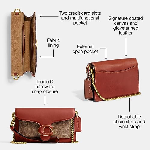 Womens Coated Canvas Wristlet L9030