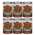 (12 Pack) Keystone Ground Beef 14 oz Can Fully Cooked, Emergency Food for Camping Hiking and Backpacking (12 Cans)