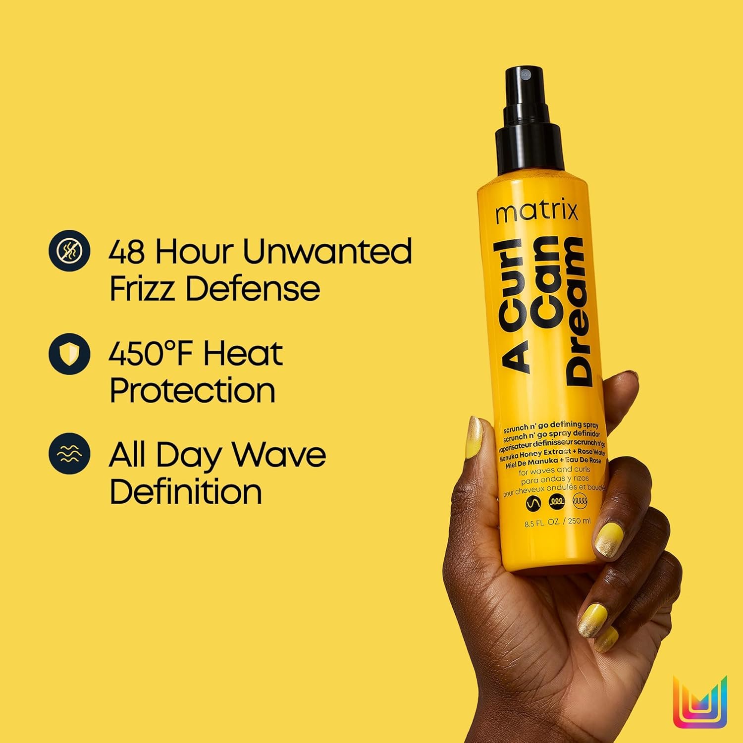 Weightless Moisture Shampoo, Conditioner and Spray Set for Wavy Hair N513542
