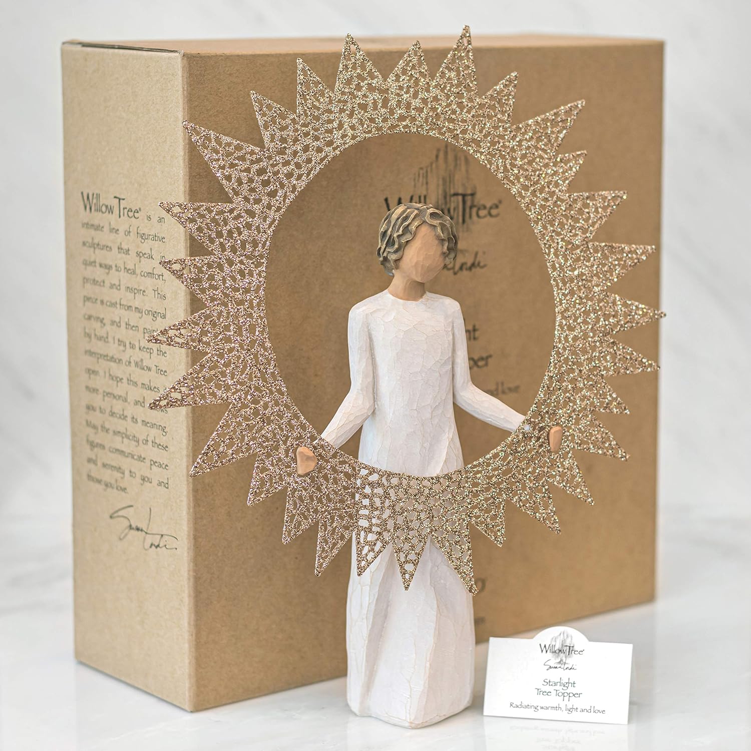 Starlight Tree Topper, hand-painted figure S667727
