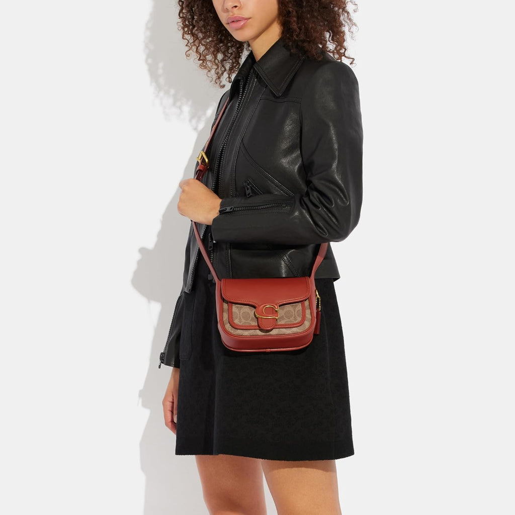 Messenger Bag 19 in Coated Canvas F460