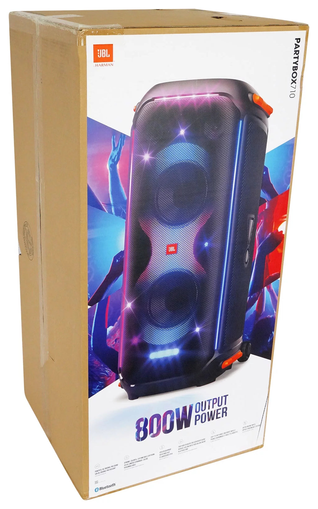 Portable Bluetooth Party Speaker with Deep Bass J8576