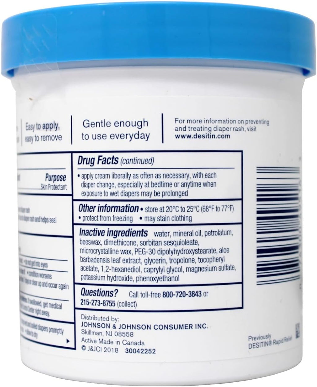 Daily Defense Diaper Rash Cream - 16 oz P82652