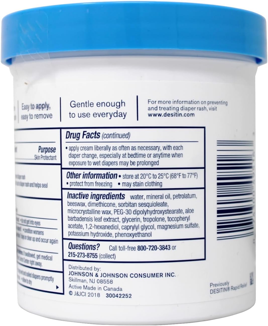Daily Defense Diaper Rash Cream - 16 oz P82652