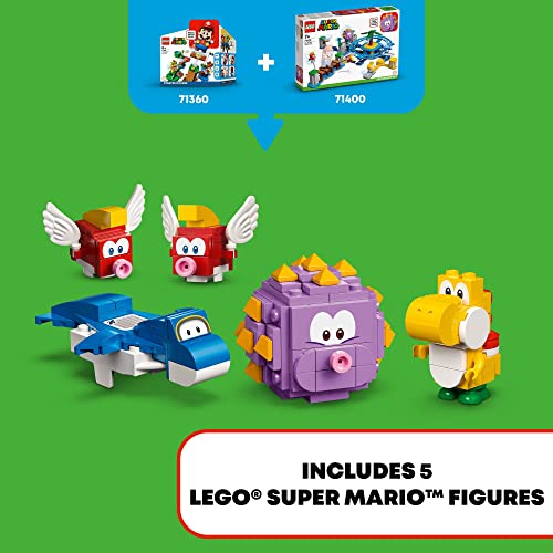 Super Mario Big Urchin Beach Ride Expansion Set Building Kit Z904