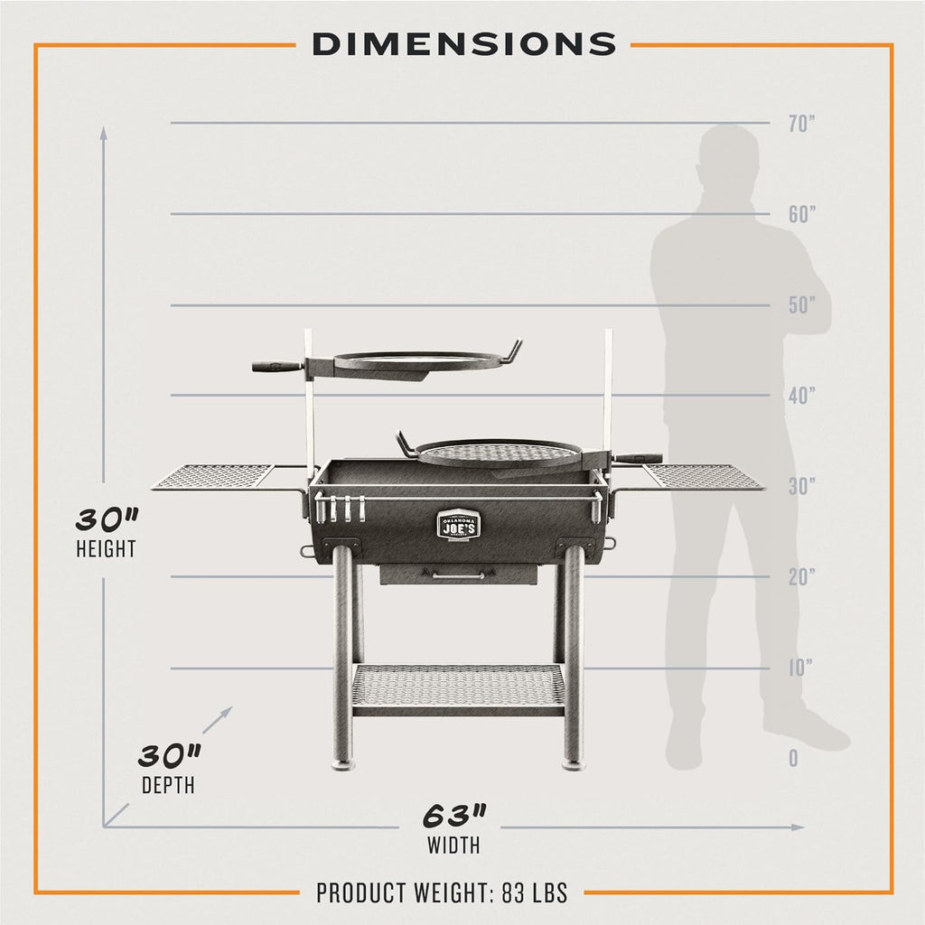 Barrel Charcoal Grill J7206