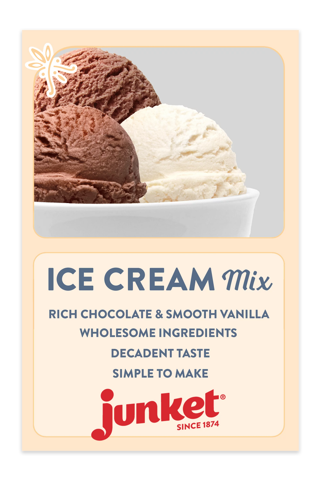Ice Cream Mix Bundle - 2 Vanilla, 2 Chocolate T185226
