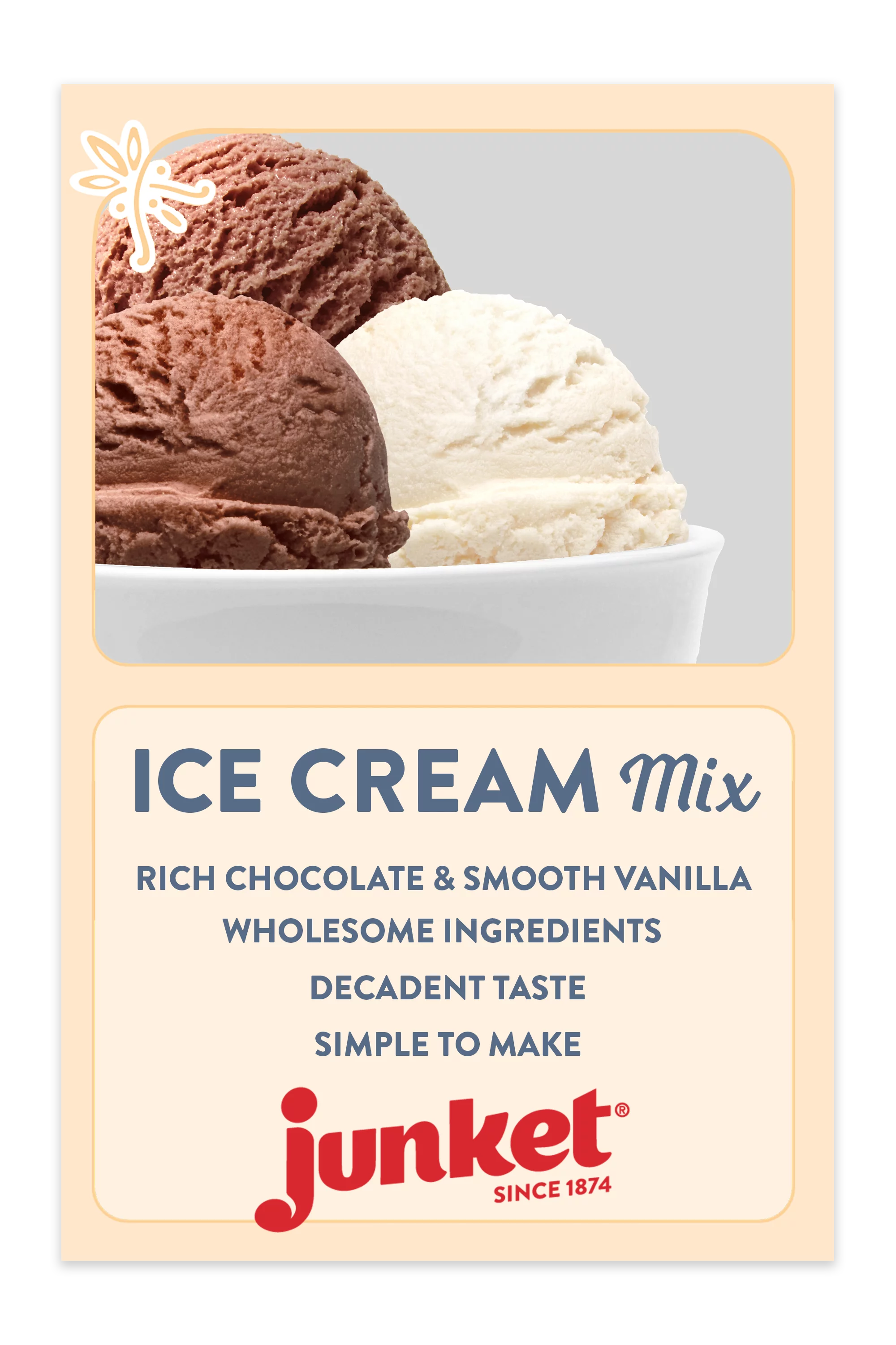Ice Cream Mix Bundle - 2 Vanilla, 2 Chocolate T185226