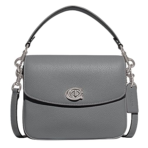 Coach Womens Polished Pebbled Leather Cassie Crossbody 19