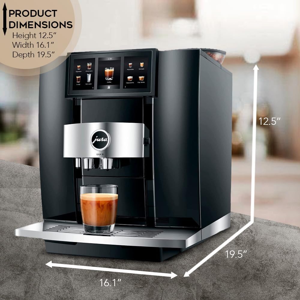 Automatic Espresso Machine with Milk System Cleaner Bundle U145