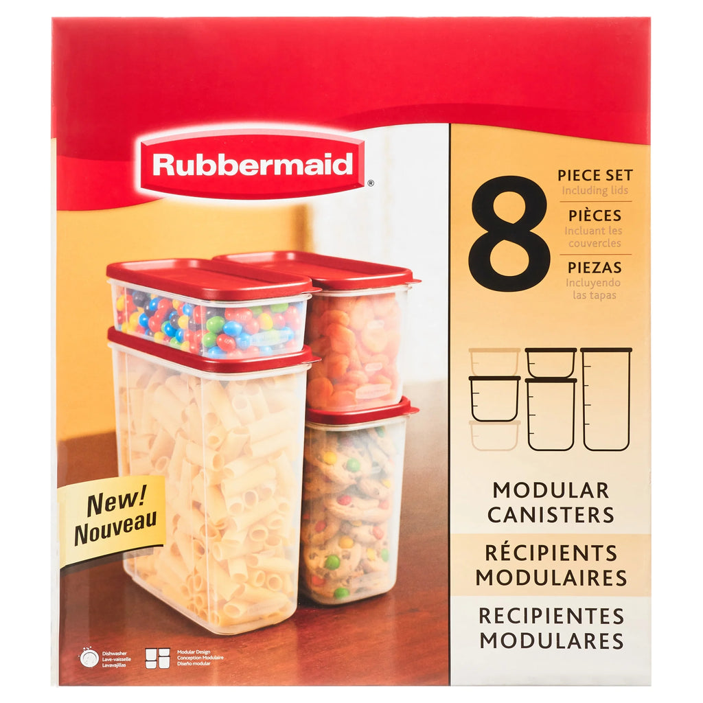 Modular Pantry Canister Set, 8pcs C526792